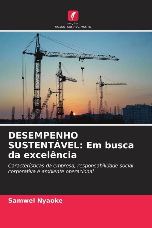 Produktbild: DESEMPENHO SUSTENT&Aacute;VEL: Em busca da excel&ecirc;ncia