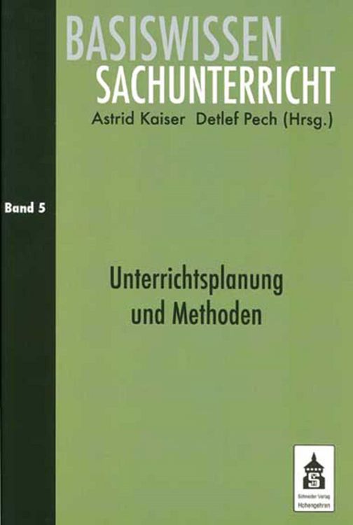 Produktbild: Unterrichtsplanung und Methoden