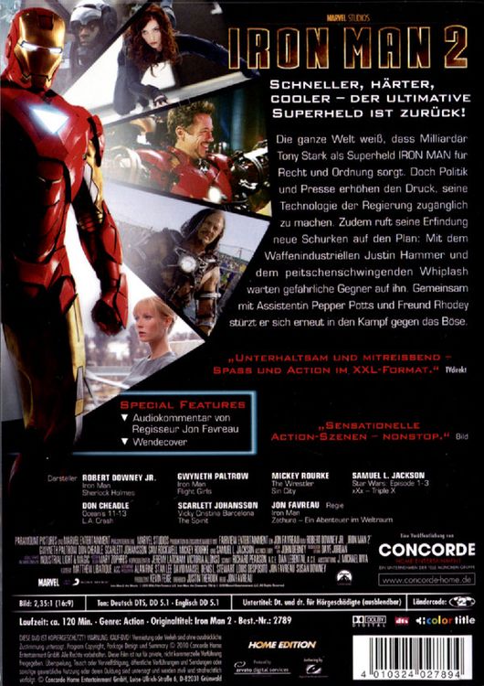 Produktbild: Iron Man 2
