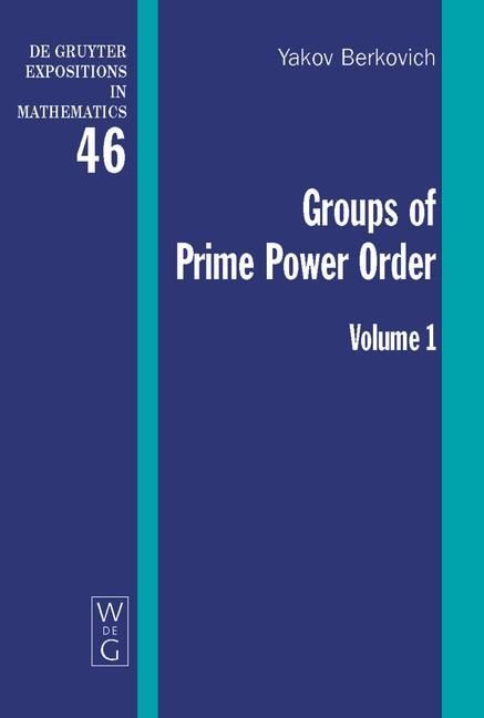 Produktbild: Groups of Prime Power Order. Volume 1