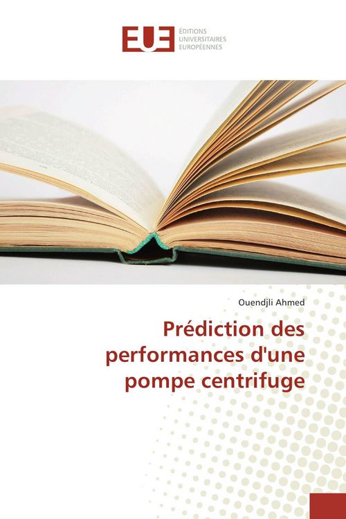 Produktbild: Pr&eacute;diction des performances d'une pompe centrifuge