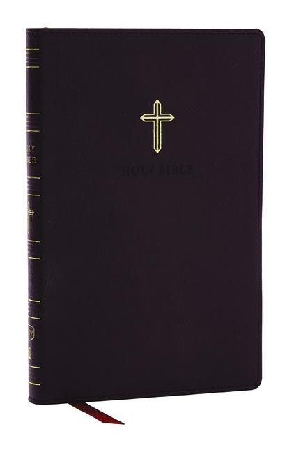 Produktbild: KJV Holy Bible: Ultra Thinline, Black Leathersoft, Red Letter, Comfort Print: King James Version