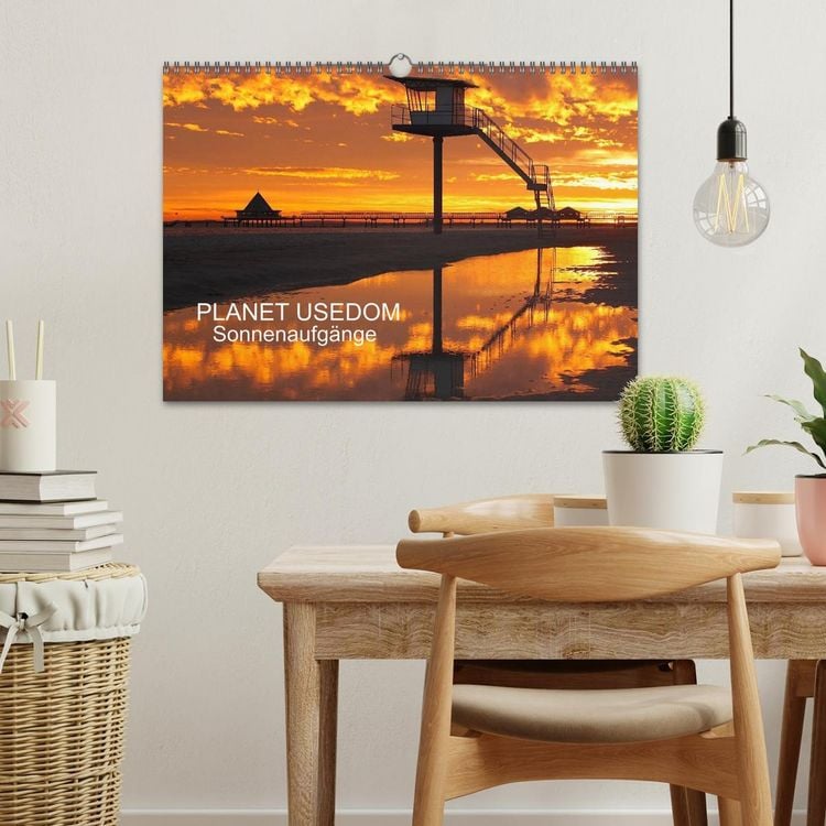 Produktbild: PLANET USEDOM Sonnenaufg&auml;nge (Wandkalender 2026 DIN A3 quer), CALVENDO Monatskalender