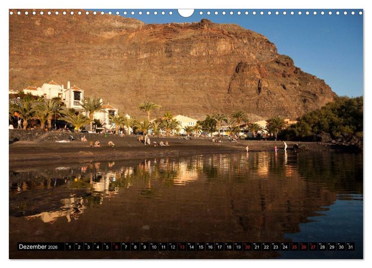Produktbild: La Gomera - Valle Gran Rey (Wandkalender 2026 DIN A3 quer), CALVENDO Monatskalender