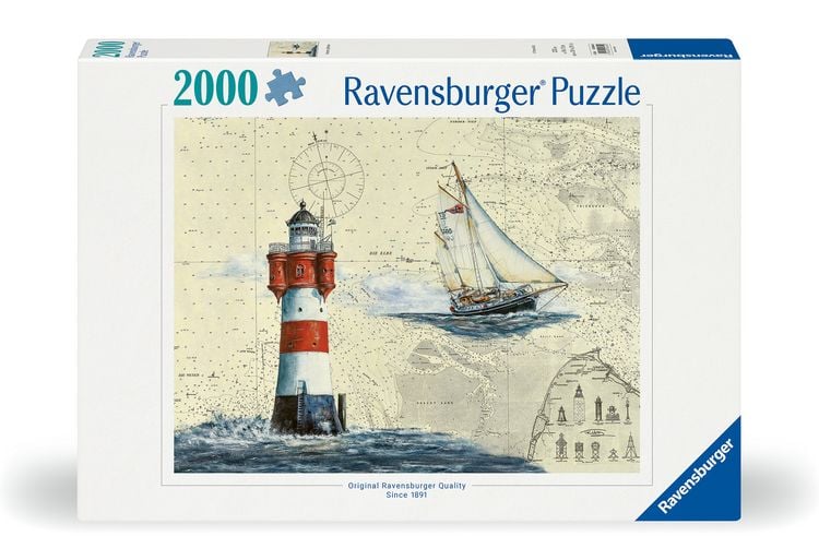 Produktbild: Erwachsenenpuzzle 2000 Teile - Romantischer Leuchtturm