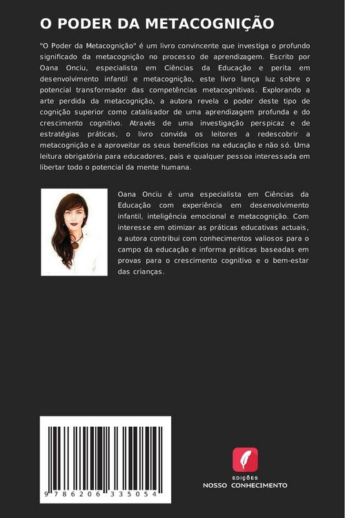 Produktbild: O Poder Da Metacogni&ccedil;&atilde;o