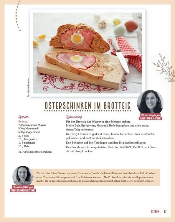 Produktbild: B&auml;uerinnen backen traditionelles Festgeb&auml;ck