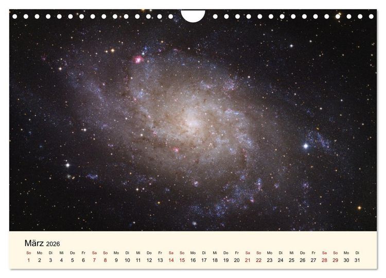 Produktbild: Distant Luminosity: Eine fotografische Reise durch das Universum (Wandkalender 2026 DIN A4 quer), CALVENDO Monatskalender