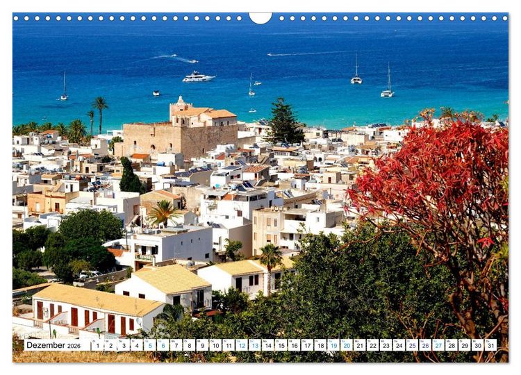 Produktbild: Sizilien - Nordwesten (Wandkalender 2026 DIN A3 quer), CALVENDO Monatskalender