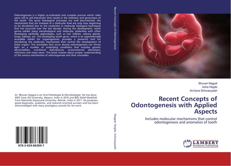 Produktbild: Recent Concepts of Odontogenesis with Applied Aspects