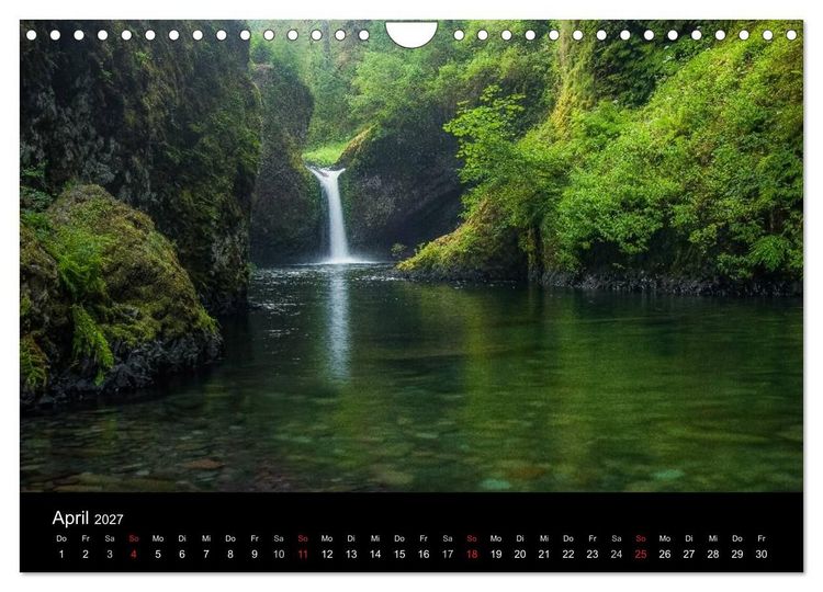Produktbild: Das "gr&uuml;ne" Nordamerika - Kanada und USA (Wandkalender 2027 DIN A4 quer), CALVENDO Monatskalender
