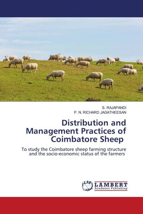 Produktbild: Distribution and Management Practices of Coimbatore Sheep