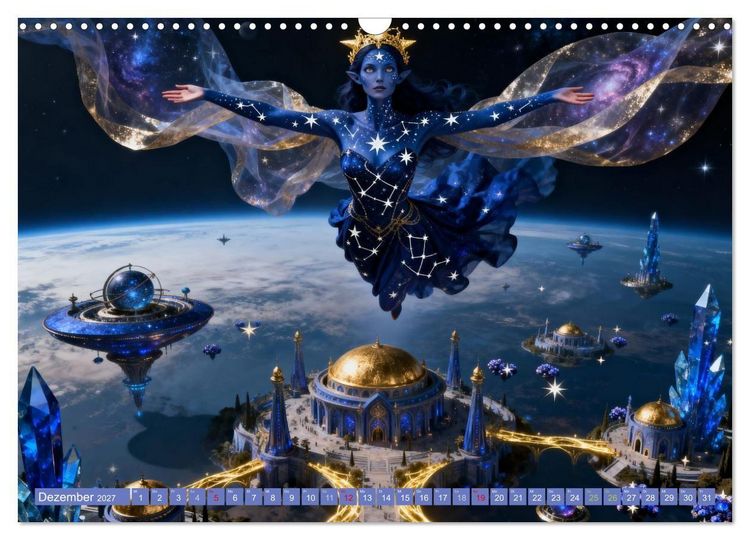 Produktbild: K&ouml;niginnen des Spektrums (Wandkalender 2027 DIN A3 quer), CALVENDO Monatskalender
