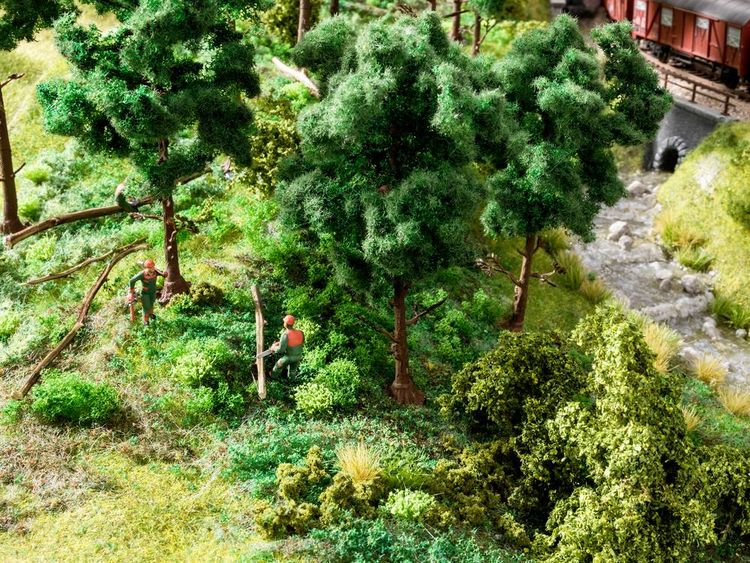 Produktbild: NOCH N Baumf&auml;llarbeiten Bemalt, Sound-Szene