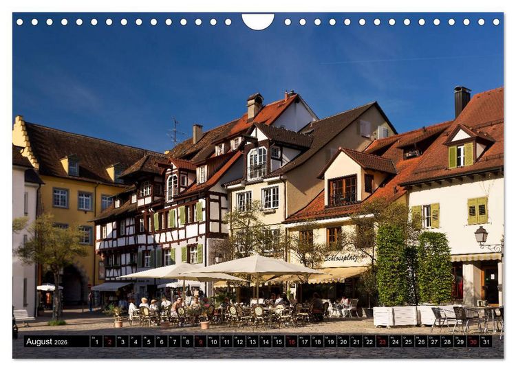 Produktbild: MEERSBURG - ITALIENISCHE MOMENTE (Wandkalender 2026 DIN A4 quer), CALVENDO Monatskalender