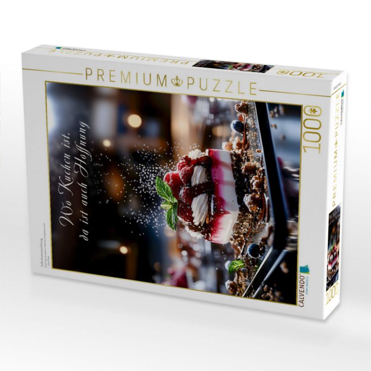 Produktbild: CALVENDO Puzzle S&uuml;&szlig;e Kuchenverf&uuml;hrung | 1000 Teile Lege-Gr&ouml;&szlig;e 64x48cm Foto-Puzzle f&uuml;r gl&uuml;ckliche Stunden