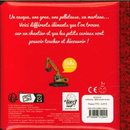 Produktbild: Sur le chantier : &agrave; toucher