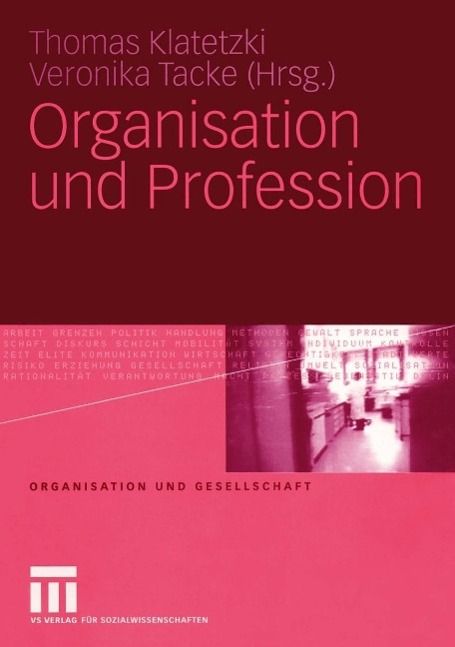 Produktbild: Organisation und Profession