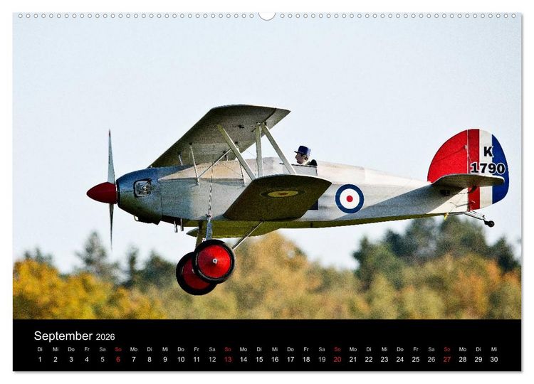 Produktbild: Dies und das vom Modellflugplatz (hochwertiger Premium Wandkalender 2026 DIN A2 quer), Kunstdruck in Hochglanz