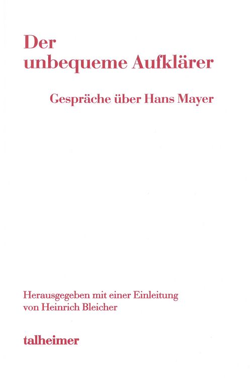 Produktbild: Der unbequeme Aufkl&auml;rer