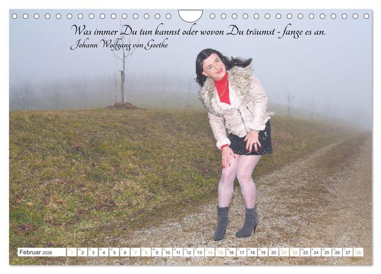 Produktbild: Miranda Cruz - Die Frau von nebenan (Wandkalender 2026 DIN A4 quer), CALVENDO Monatskalender