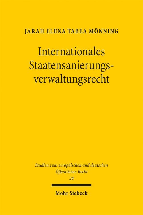 Produktbild: Internationales Staatensanierungsverwaltungsrecht