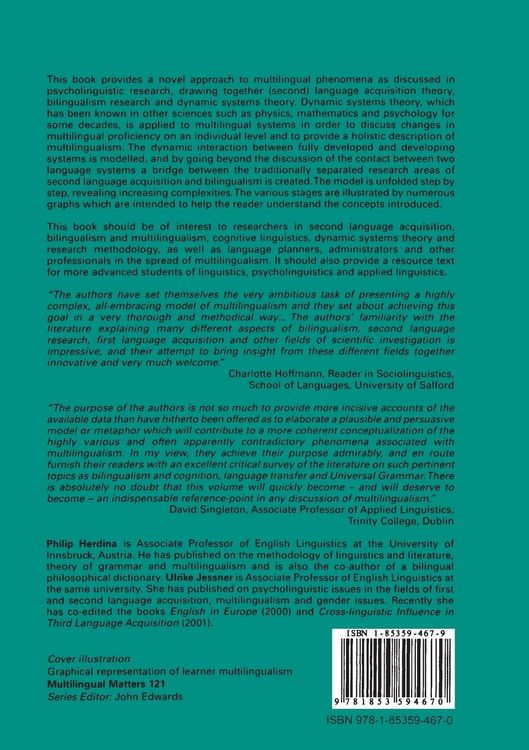 Produktbild: A Dynamic Model of Multilingualism