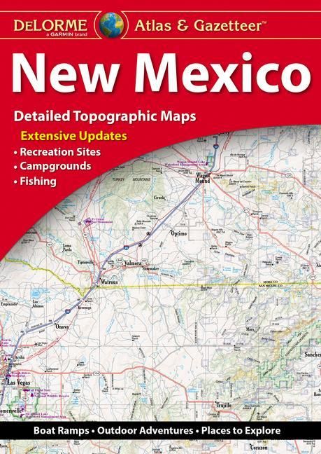 Produktbild: Delorme Atlas & Gazetteer New Mexico 9e