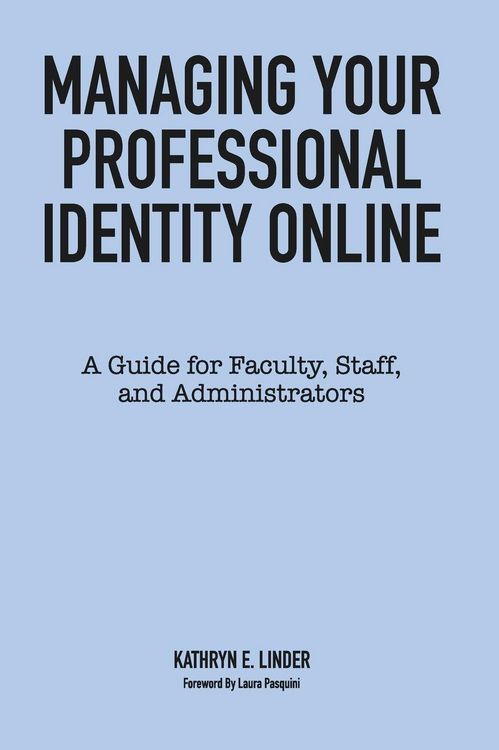 Produktbild: Managing Your Professional Identity Online