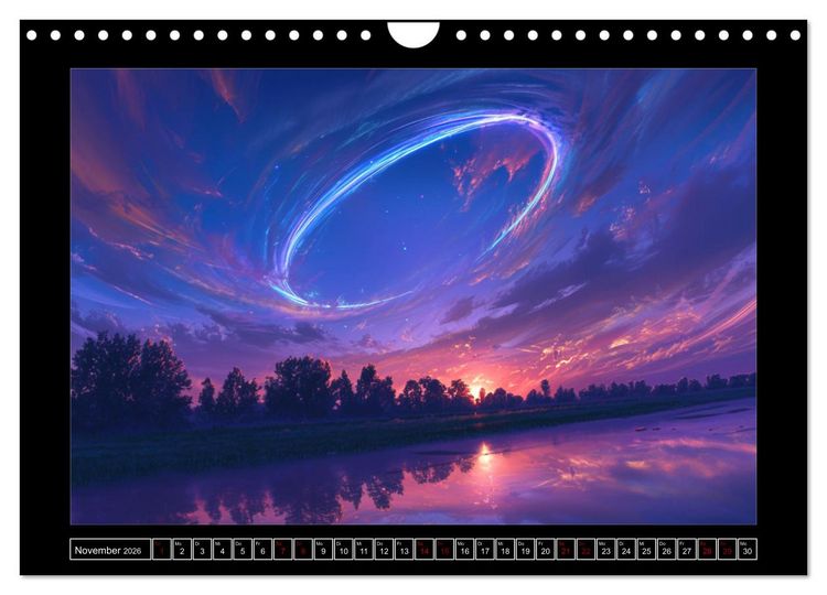 Produktbild: Spektraler Zauber (Wandkalender 2026 DIN A4 quer), CALVENDO Monatskalender