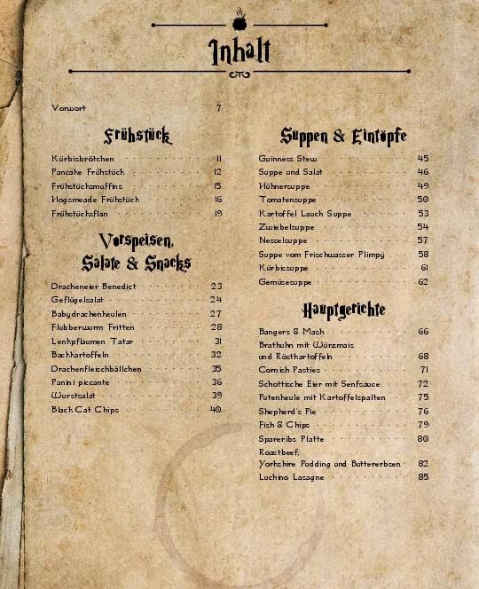 Produktbild: Gasthausrezepte f&uuml;r Harry Potter Fans