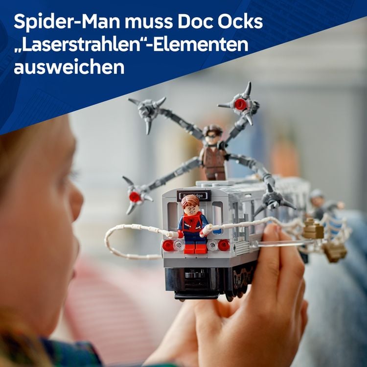 Produktbild: LEGO ǀ Marvel 76321 Spider-Man vs. Doc Ock: Showdown in der U-Bahn