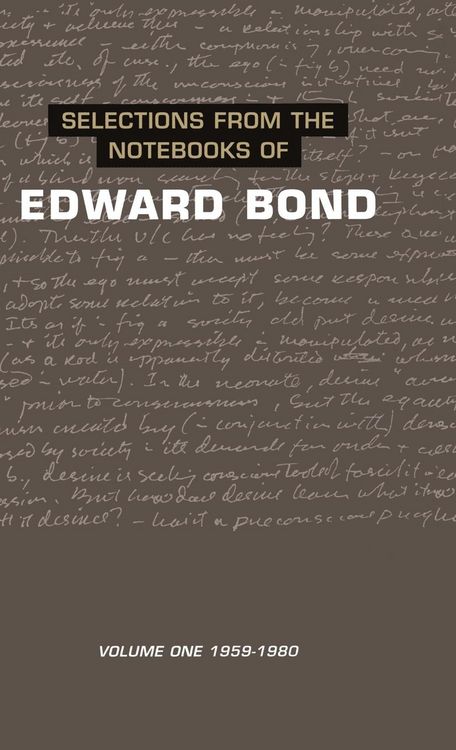 Produktbild: Selections from the Notebooks of Edward Bond