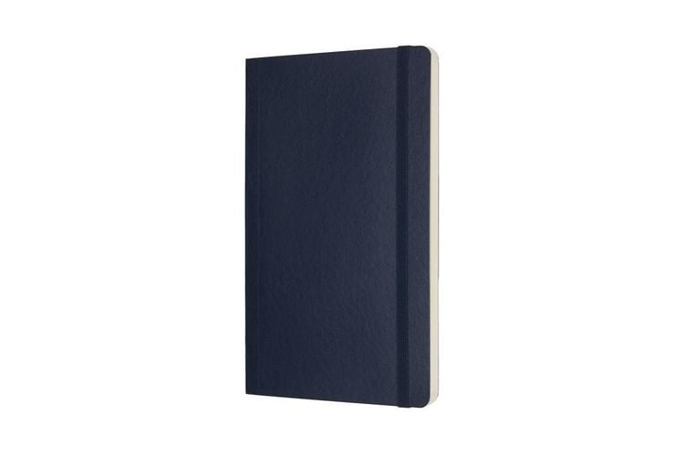 Produktbild: MOLESKINE NOTIZBUCH L/A5, PUNKTRASTER, SOFT COVER, SAPHIR
