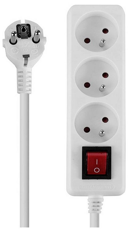 Powerwise Ladebuchsen-Ersatz – Griffstecker & Steckdose Für E-Z-GO Medalist TXT (ab 1996) – 36 V, ABS, Ersetzt 73345-G01 & 73063-G01