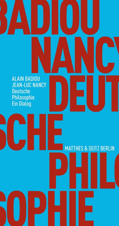 Produktbild: Deutsche Philosophie. Ein Dialog