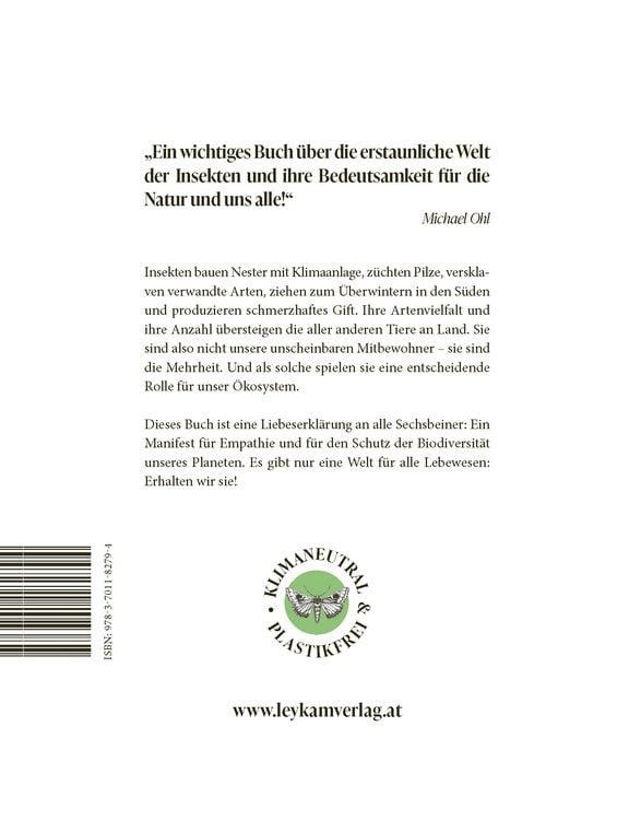 Produktbild: Insektengefl&uuml;ster - &Uuml;ber das verborgene Leben auf sechs Beinen