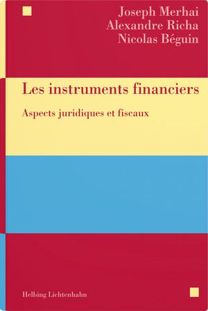 Produktbild: Les instruments financiers