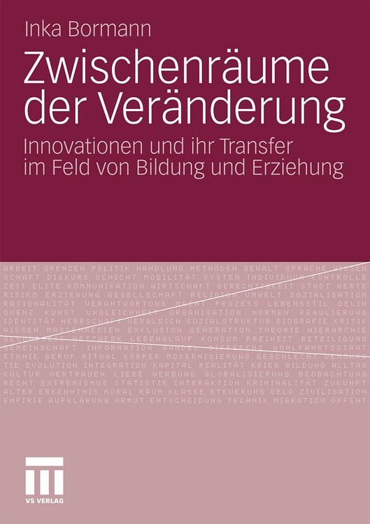 Produktbild: Zwischenr&auml;ume der Ver&auml;nderung