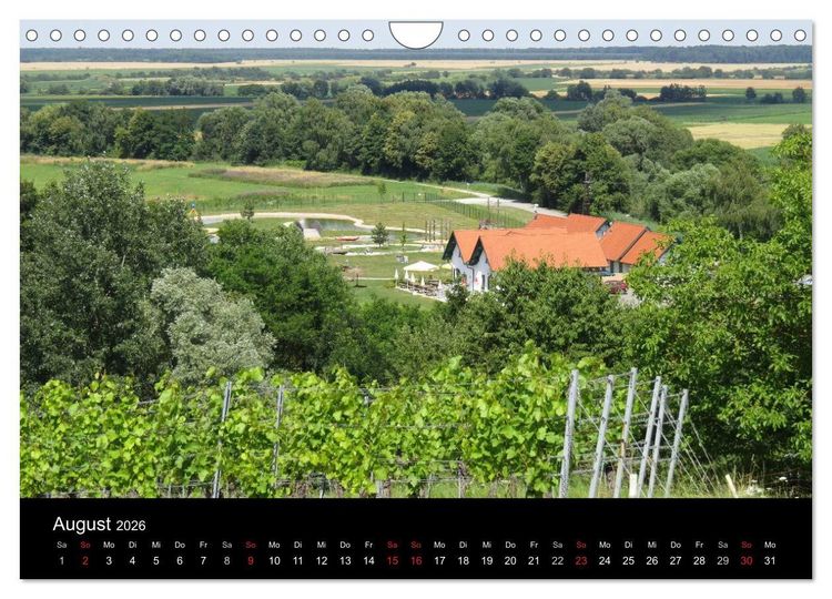 Produktbild: Weinidylle im S&uuml;dburgenland (Wandkalender 2026 DIN A4 quer), CALVENDO Monatskalender