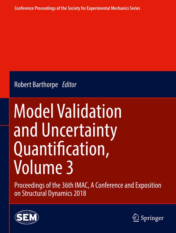 Produktbild: Model Validation and Uncertainty Quantification, Volume 3
