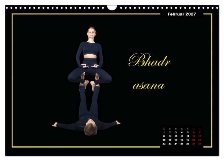 Produktbild: Yoga - Asana (Wandkalender 2027 DIN A3 quer), CALVENDO Monatskalender