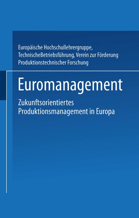 Produktbild: Euromanagement