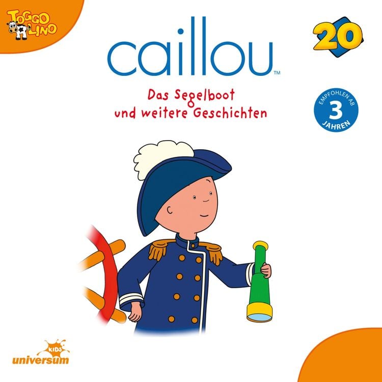 Bild vom Artikel Caillou - Folgen 215-226: Das Segelboot vom Autor Julia Haacke