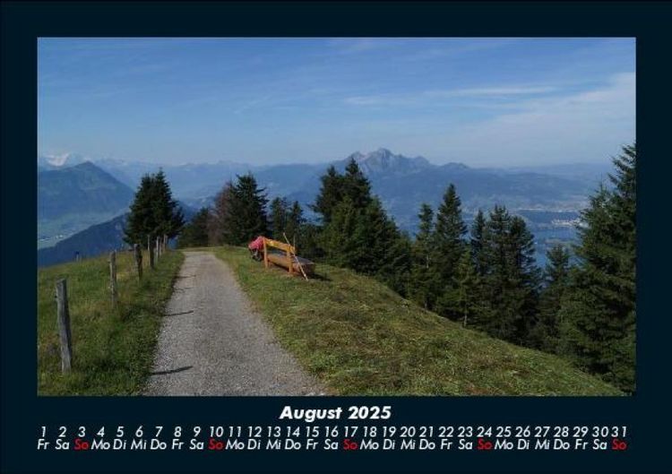 Produktbild: Wanderlust 2025 Fotokalender DIN A5