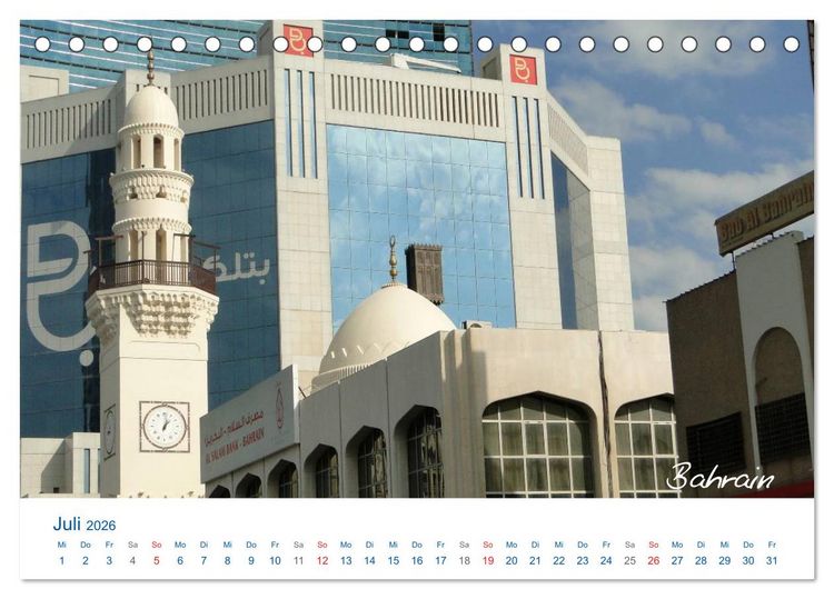 Produktbild: Vereinigte Arabische Emirate (Tischkalender 2026 DIN A5 quer), CALVENDO Monatskalender