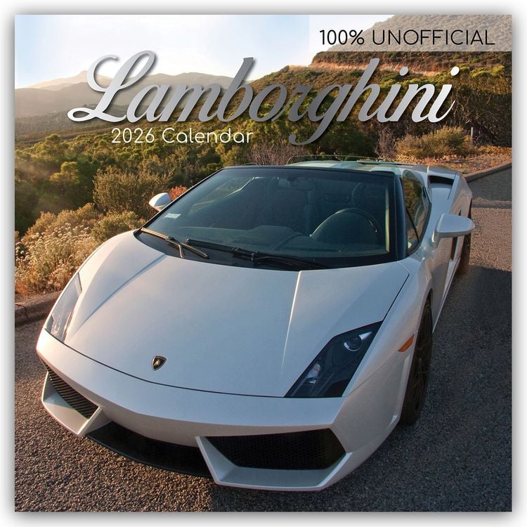 Produktbild: Lamborghini 2026 – 16-Monatskalender