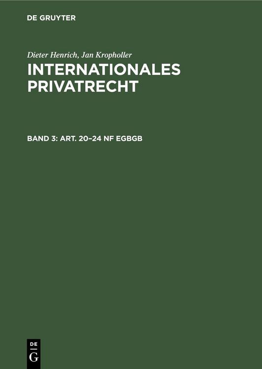 Produktbild: Art. 20-24 nF EGBGB