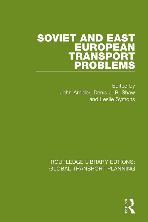 Produktbild: Soviet and East European Transport Problems