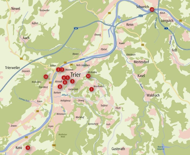 Produktbild: Zu Fu&szlig; durch Trier